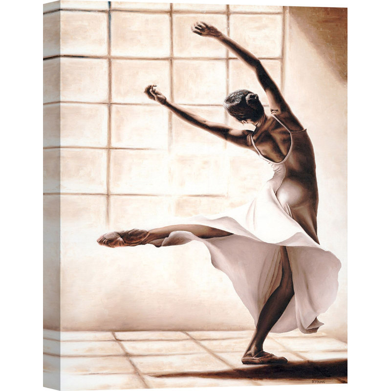 Dance Finesse 1 Piece Wrapped Canvas Painting, 80cm H x 60cm W x 4cm D