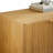 59-Inch Modern Wavy Sideboard, Curved Contour Design Storage Cabinet, 4-Door Cabinet With Storage Function, Suitable For Kitchen/Bedroom/Living Room, Natural, 59.0"L X 15.7"W X 27.7"H