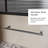Pivot Shower Door (Black)-117460323