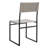 Rowayda 18'' H Leather Upholstered Metal Armchair-846916024