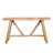 Farmhouse A- frame Wood Console Table, 58.5"