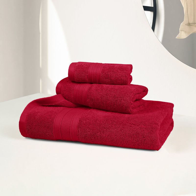 Ensemble 3 pièces Soft Comfort, Cramoisi