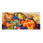 Ensemble de 5 tapis Sassafras Fall Holiday avec cadre en caoutchouc, collection # 8