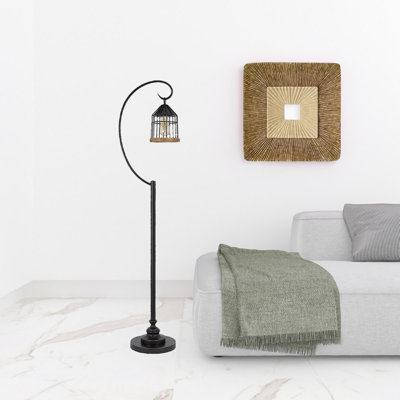 Lampe sur pied 63 po bronze