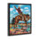 «Cowboy On Eleving Horse», art mural encadré par John Dixon