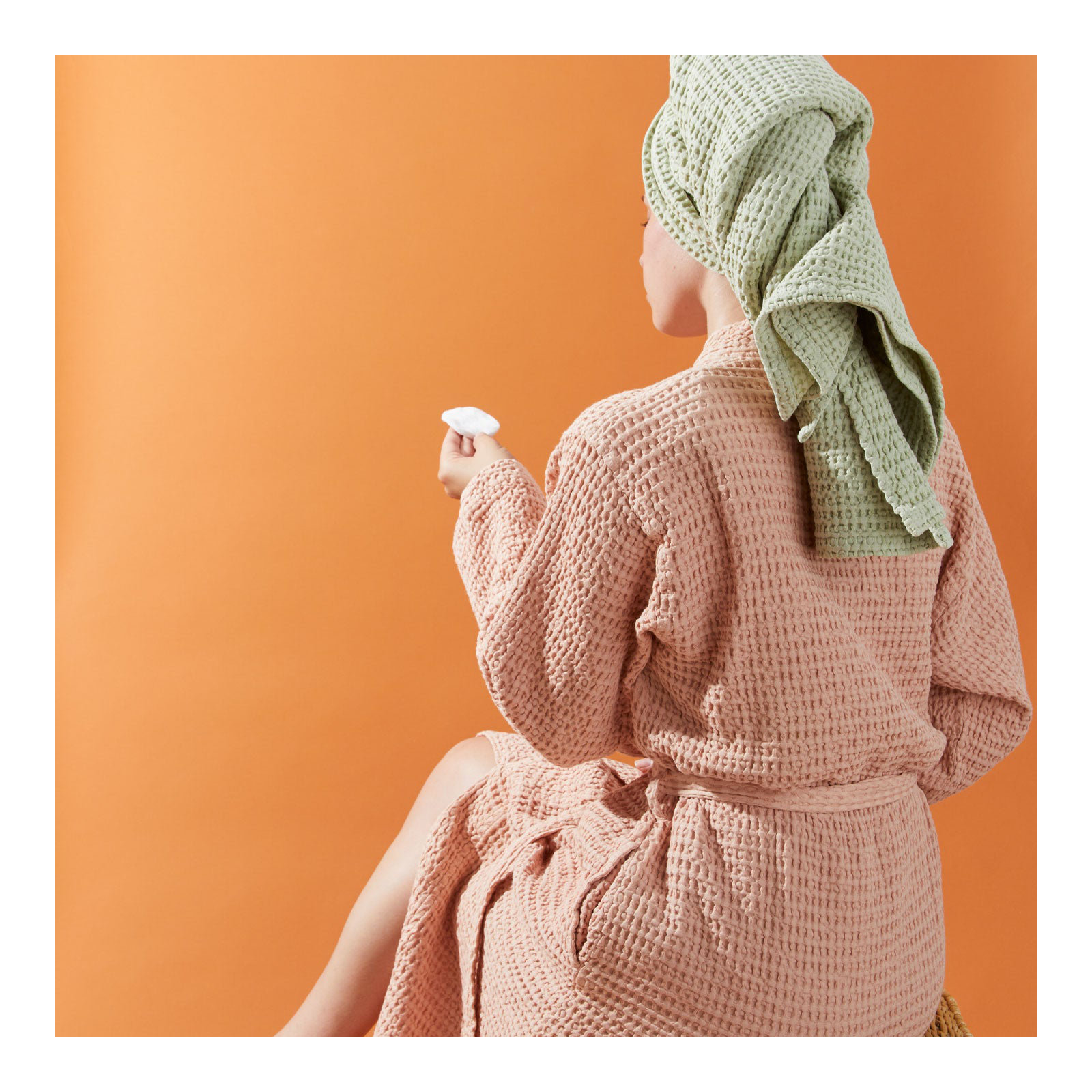 Simple Cotton Hand Towel, Sage, Hand Towel - 1 Pack