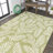 Marjory Nevis Palm Frond Green/Cream Indoor/Outdoor Rug-69807020