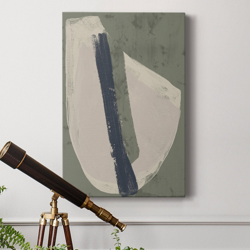 Toile tendue avec châssis en papier de qualité supérieure - prête à être accrochée, H 18 po x l 12 po x P 1 po