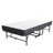 75" X 38" Twin Folding Bed With 3.7" Memory Foam Mattress, Portable Foldable Extra Bed, Rollaway Bed For Guests, And Sturdy Metal Frame