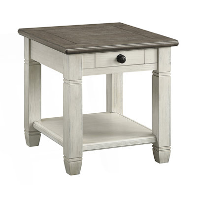 End Table With Drawer And Bottom Shelf, Center Table