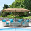 Ocilla 177.16'' x 106.3'' Rectangular Market Umbrella-155821469