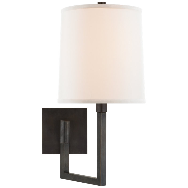 Barbara Barry Aspect Small Articulating Sconce, Bronze