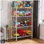 Étagère de rangement polyvalente en métal, étagère en fil métallique réglable à 4 niveaux robustes - étagères de rangement robustes, étagère de rangement robuste et pratique pour la salle de lavage, la salle de bain, la cuisine et les petits espaces-565922508