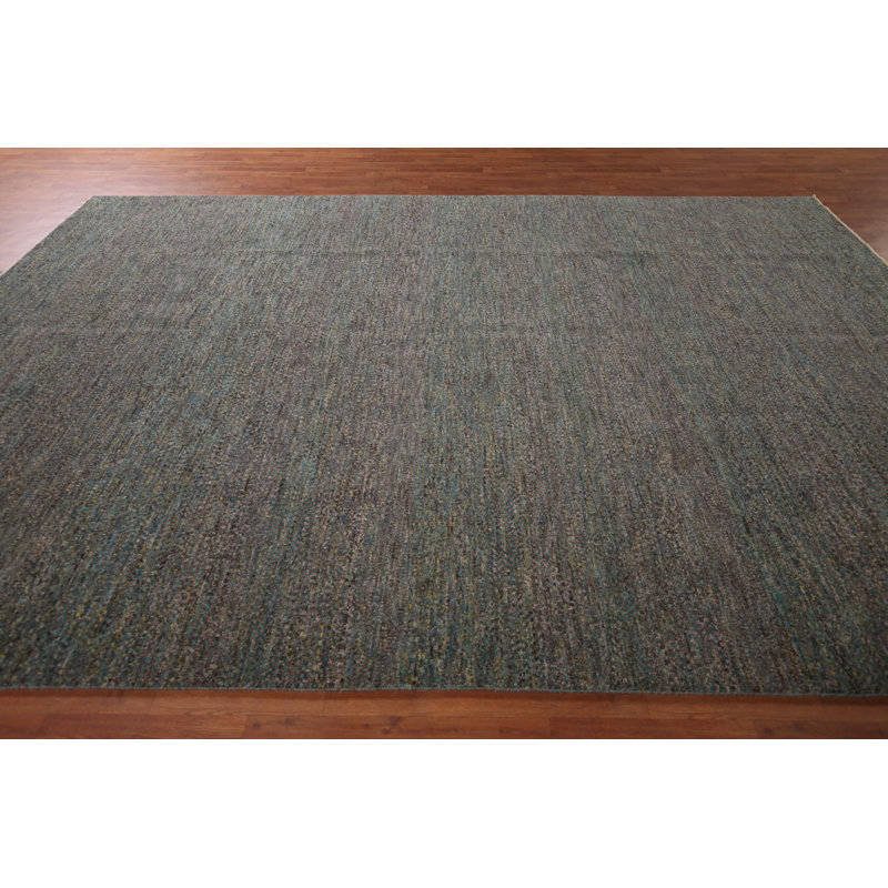 Tapis contemporain Gabbeh 9 x 12 po