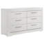 Pierce White High Gloss 4-piece Queen Bedroom Set-989531457