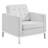 Loft Tufted Vegan Leather Armchair-921016283