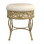 Tabouret de coiffeuse en métal Kaye