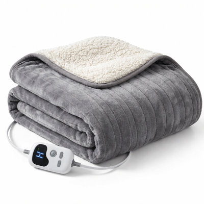 Energy Efficient Electric Heated Throw Blanket