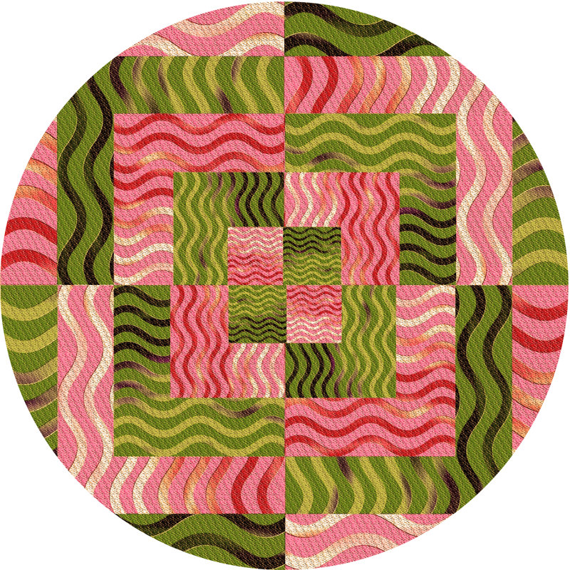 Performance Wool Indoor Rug, Round 5'