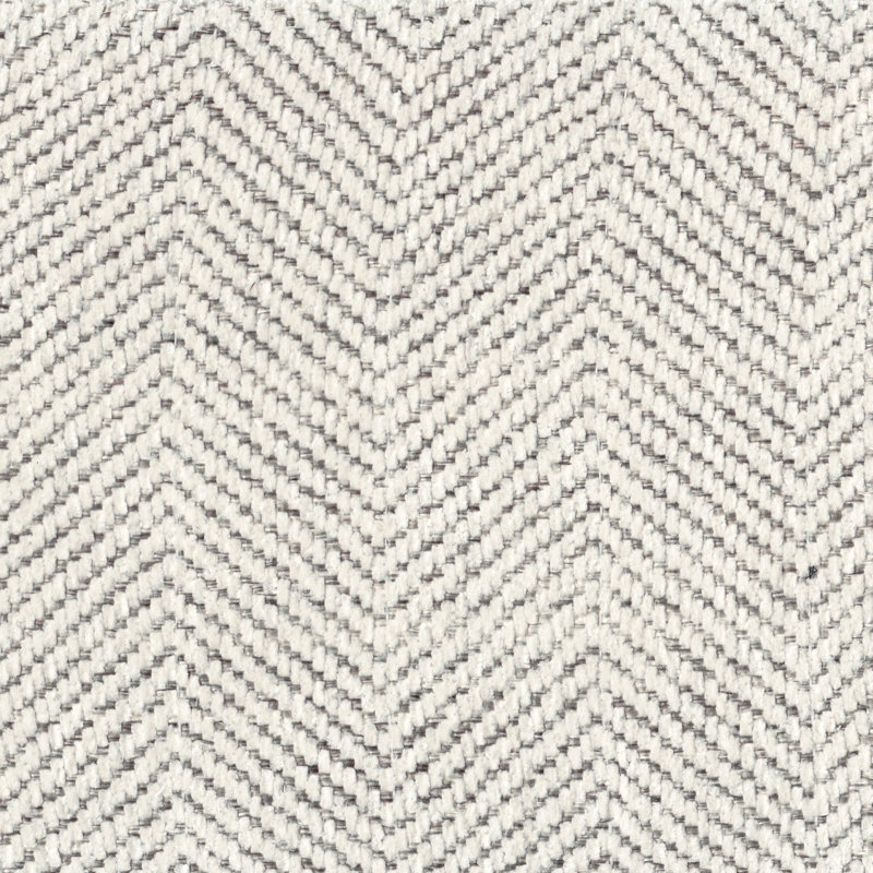 Repose-pieds Mayen, Tissé à chevrons crème