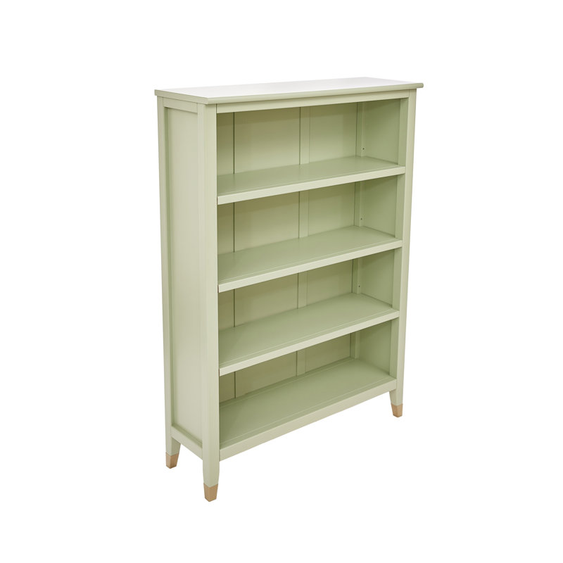 Bookcase, Teal, (4 Shelves) 50" H x 35" W x 12" D
