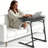 Adjustable TV Tray Table With Cup Holder,comfortable Laptop Stand For Bed & Sofa
