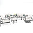 Chesler 7 Person Seating Group With Sunbrella Cushions