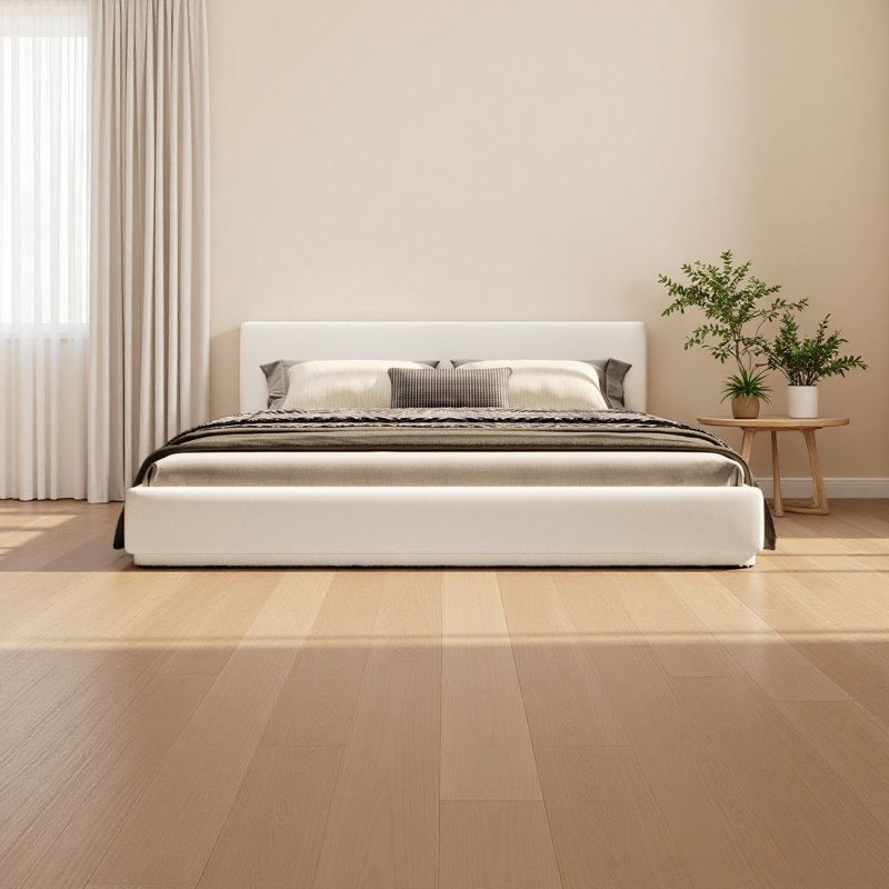 Soft And Comfortable Upholstered Bed, Queen