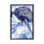 Toile encadrée de bois rustique foncé