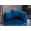 Mobilier, fauteuil d'appoint / fauteuil demi-tonneau classique pour salon / fauteuil de loisir moderne-2109029523