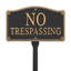No Trespassing Garden Sign