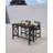HDPE Outdoor Bar Table, 41" Rectangular Patio Bar Tables, Outdoor Counter Height Table Adirondack Patio Bar Height Table, HDPE Outside Pub Tables for Outside, Balcony, Deck, Poolside-982562213