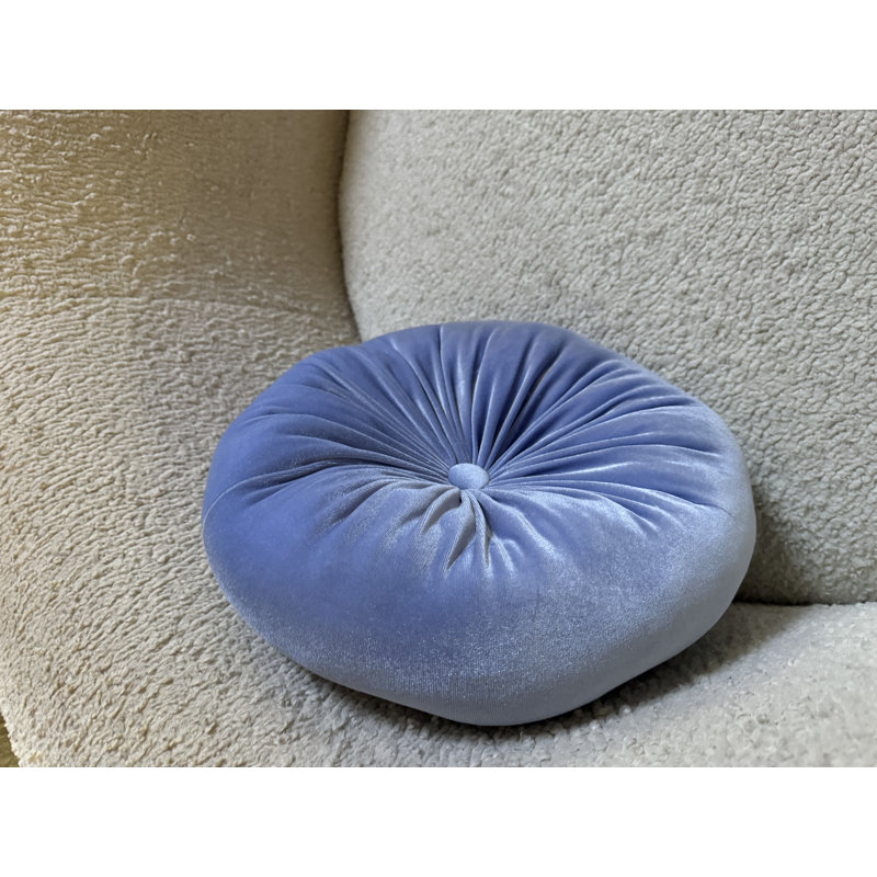 Coussin Therese, H 12 po x l 12 po, Eau de mer