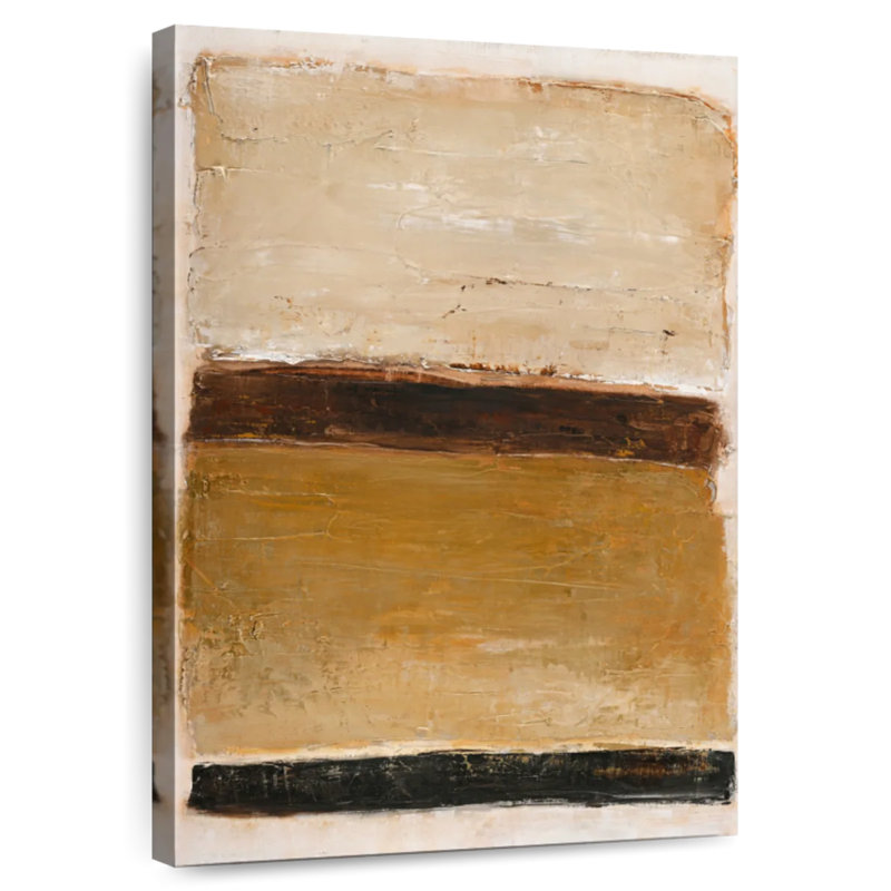 Ochre Square, 51" H x 34" W