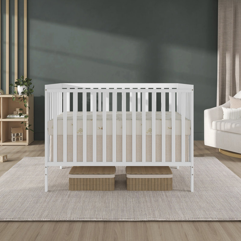 Synergy Convertible Crib, White
