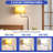 Marutani 63.78'' Tray Table Floor Lamp with USB