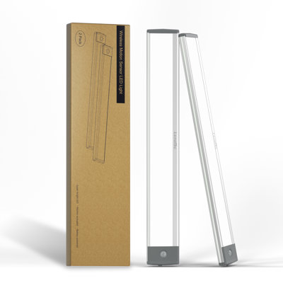 Lumière d'armoire à capteur de mouvement sans fil à DEL 12,67 pouces LEPOTET 12,67 pouces