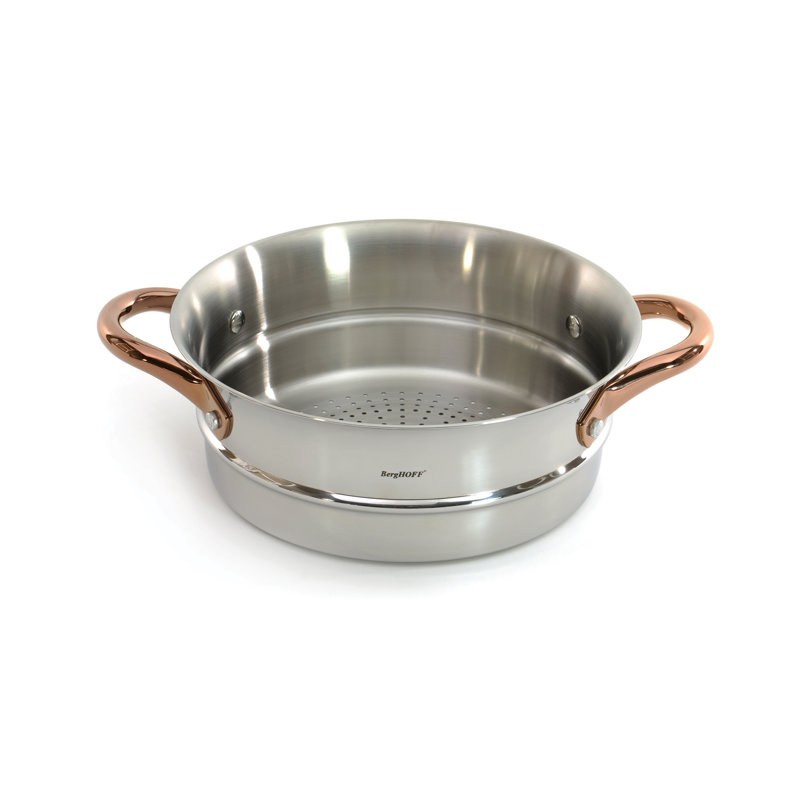 Panier à vapeur en fonte de 3,5 po avec diamètre de 11,5 po BergHOFF Ouro