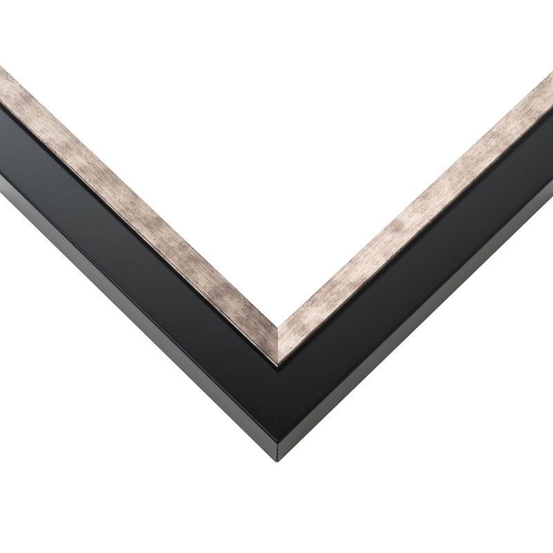Zorien Solid Wood Picture Frame, Silver, 17" x 21"