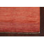 Tapis rouille noué à la main de conception unique 2 pi 10 po x 4 pi 0 po