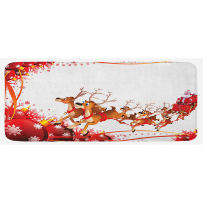 Tapis de cuisine Santa