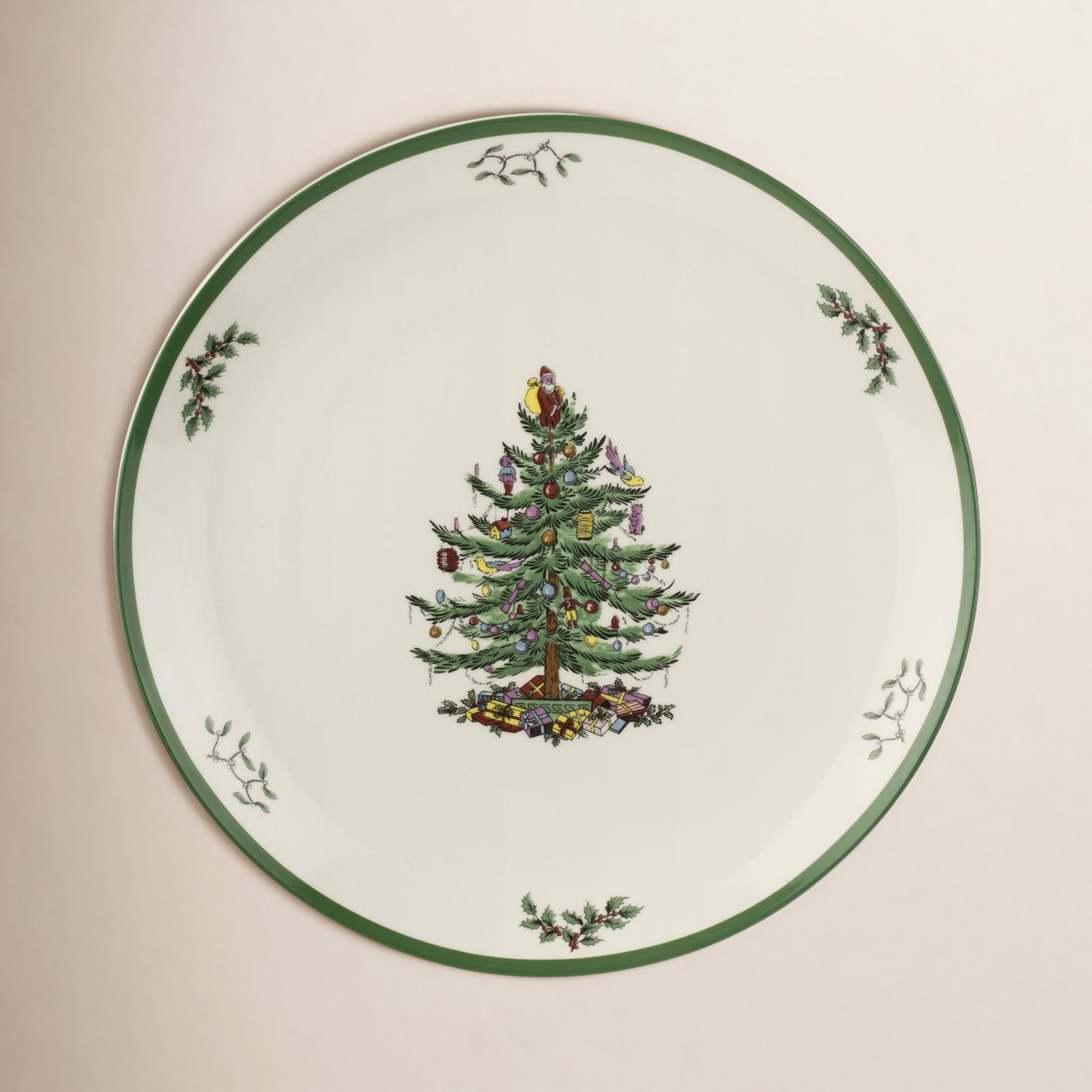 Christmas Tree Round Platter