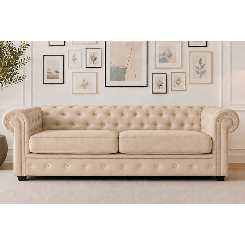 Allegra 3 Seater Sofa Bed, Dark Grey, 3