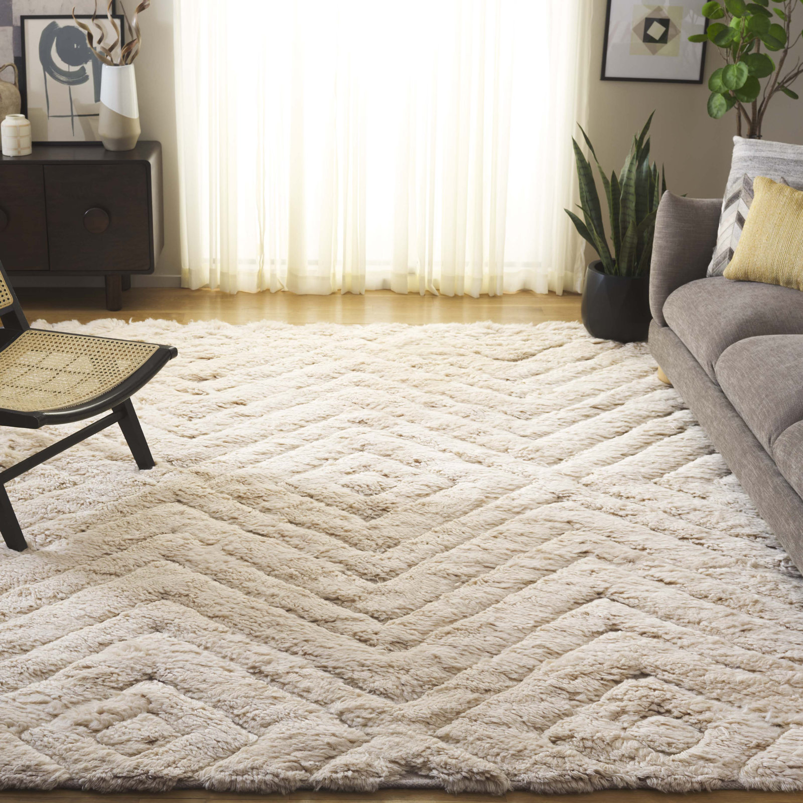 Dabria Hand-Woven Rug, Rectangle 8' x 10'