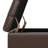 Harrison 40"W Upholstered Large Square Coffee Table Storage Ottoman with Split Lift Top-105374283