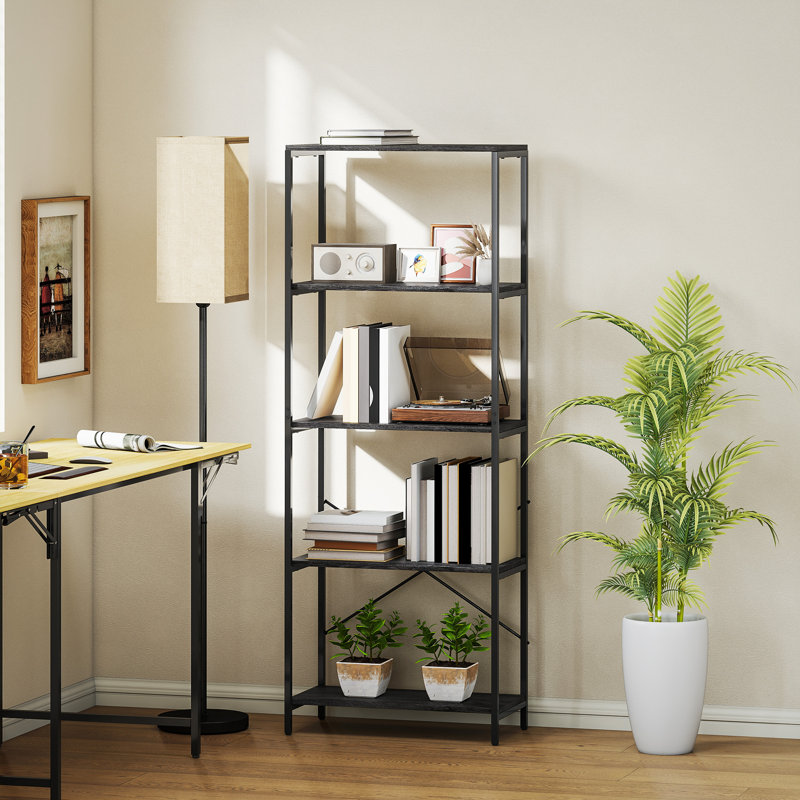 161cm H x 79cm W Metal Bookcase
