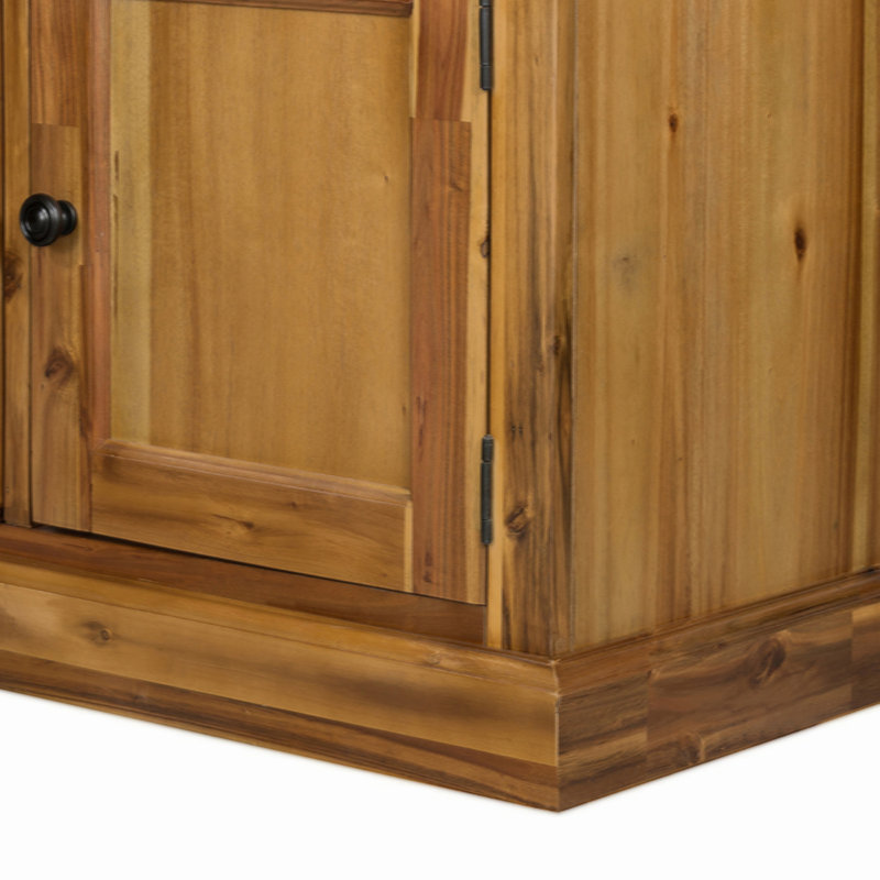 39.4X18x83" Cabinet / Credenzas, Natural Wood