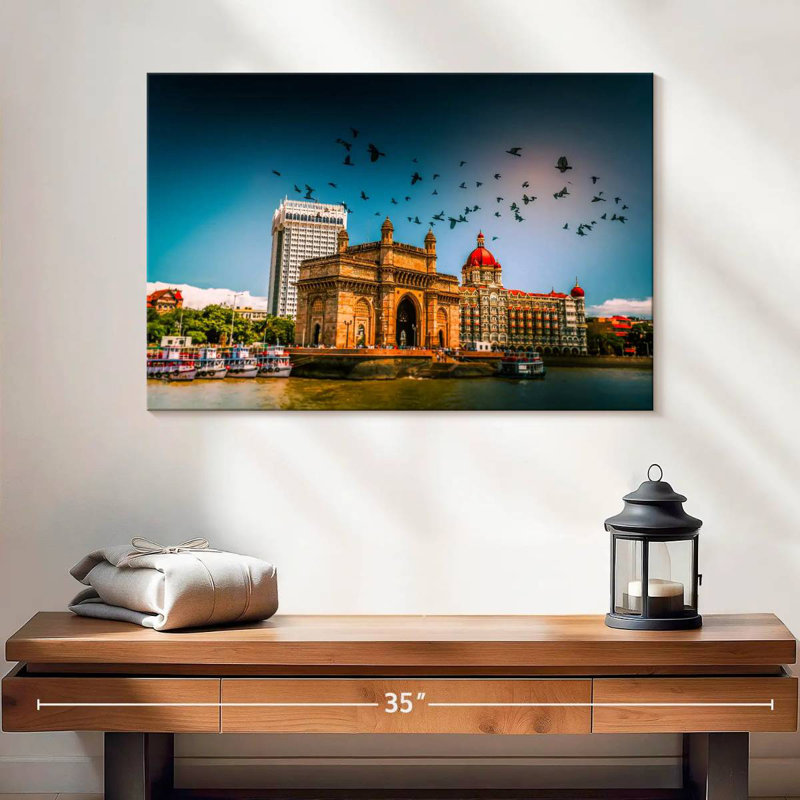 Vignette Harpa Gateway of India, H 16 po x l 24 po