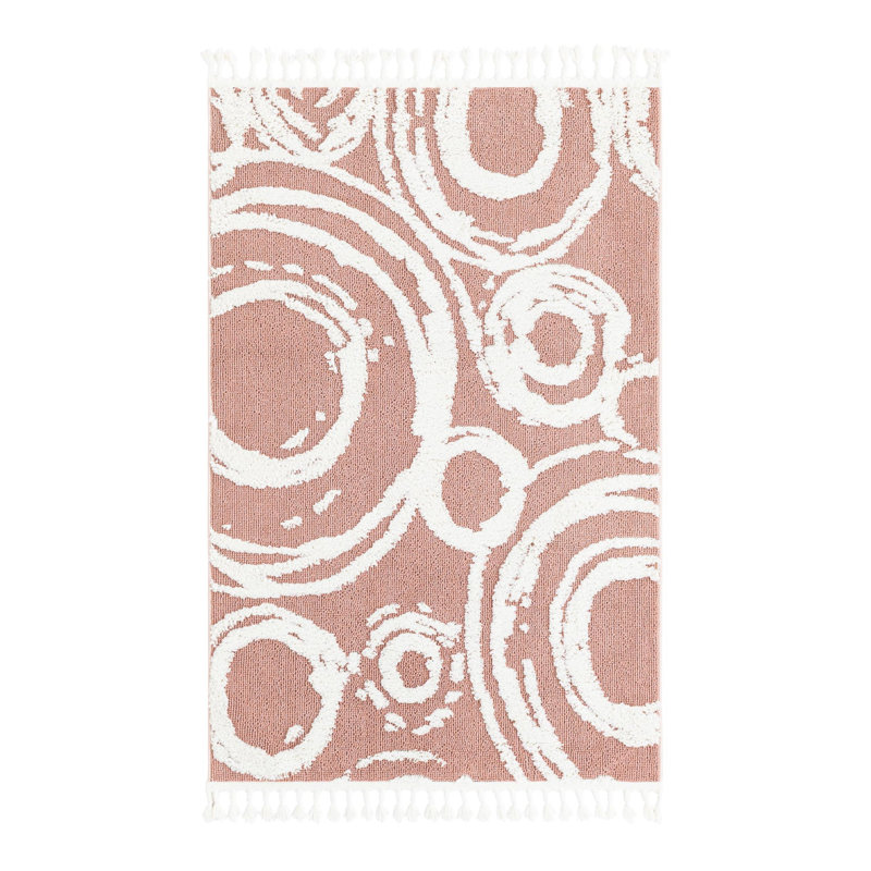 Abstract Indoor Rug, Rectangle 4'1" x 6'1"