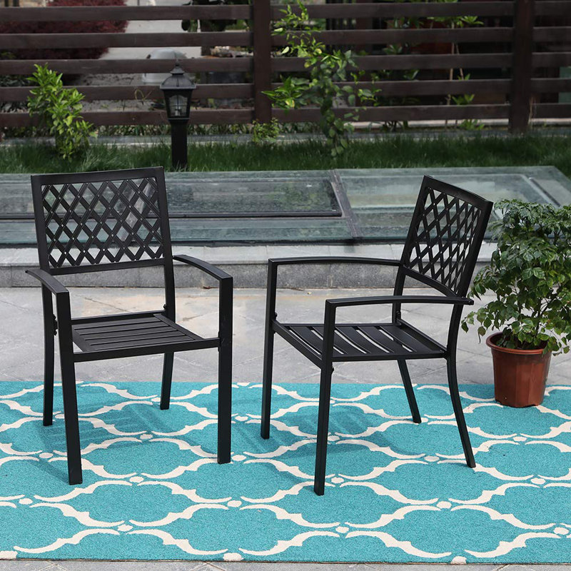 Stacking Patio Dining Armchair